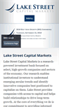 Mobile Screenshot of lakestreetcapitalmarkets.com